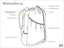Load image into Gallery viewer, Minimalist 24 Daypack
