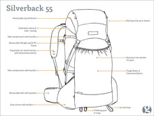 Load image into Gallery viewer, Silverback 55 Backpack
