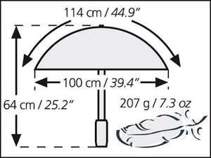 Liteflex Hiking (Chrome) Umbrella
